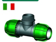 IRRITEC тройник 25*Н3/4*25